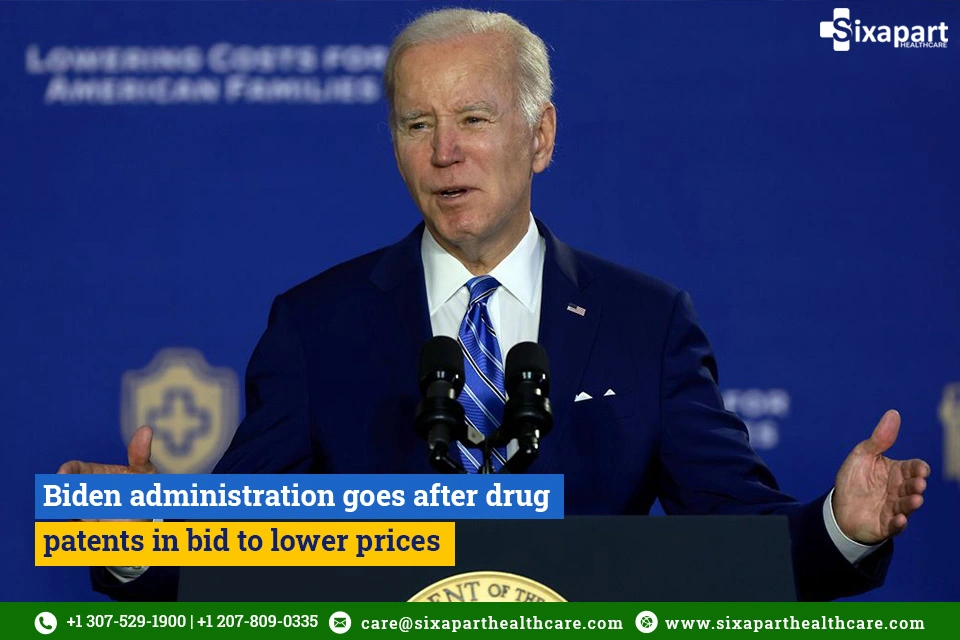 Biden administration goes after drug patents in bid to lower prices