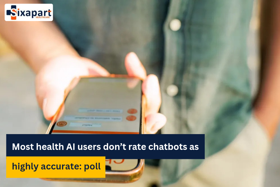 Most health AI users don’t rate chatbots as highly accurate: poll